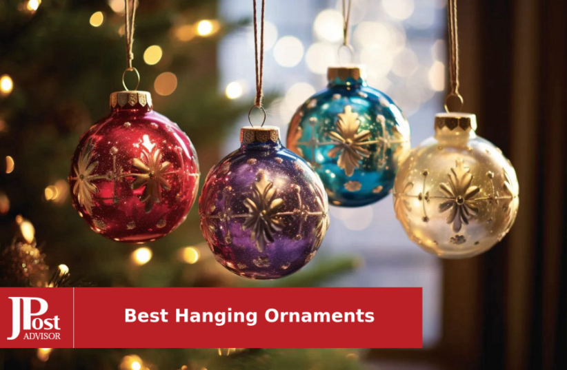 Prextex Christmas Ball Ornaments for Christmas Decorations - 24 Pcs Purple Christmas Ornaments with Hanging Loop for Holiday, Wreath, and Party