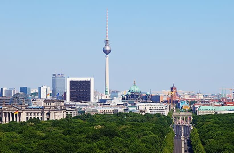 Berlin Cityscape seen from Victory Column (photo credit: Thomas Wolf / Creative Commons Attribution-Share Alike 3.0)