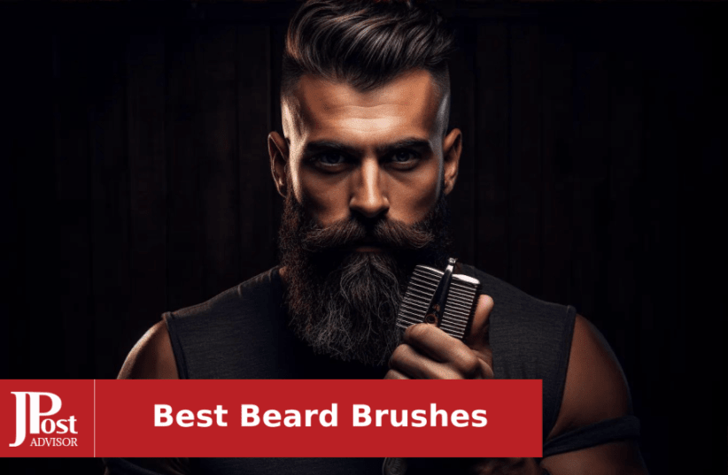 Sophisticated Wild Mens Stiff Boar Bristle Facial Hair Brush