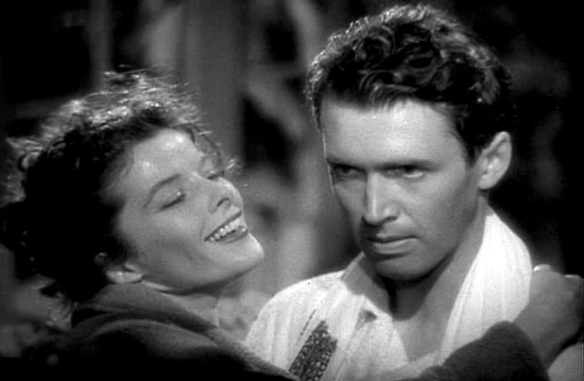  A FRAME from 'The Philadelphia Story.' (photo credit: Wikimedia Commons)