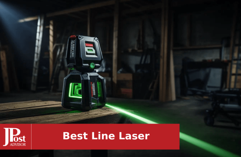 Huepar 4x360 Laser Level Self-leveling 16 Lines Green Beam 4D Cross Line  Tiling Floor Tool-2 x 360 Horizontal & 2 x 360 Vertical Laser Lines with  Two