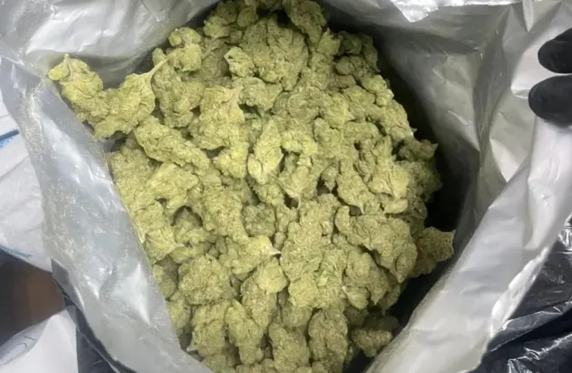  The cannabis that was found (photo credit: POLICE SPOKESPERSON'S UNIT)