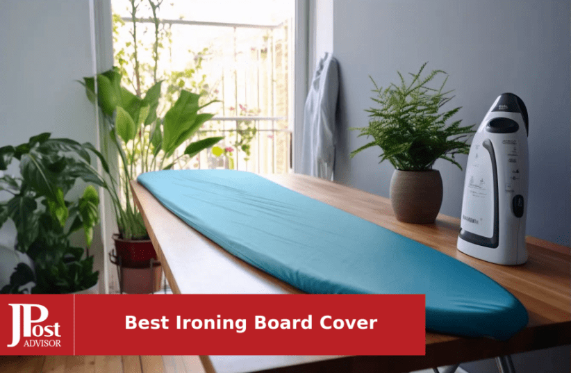 Silicone Ironing Board Cover,Heavy Duty Scorch and Stain Resistant Iron  Pad,Thick Padding,Large and Standard Boards with Elastic Edge, 15X54(Iron