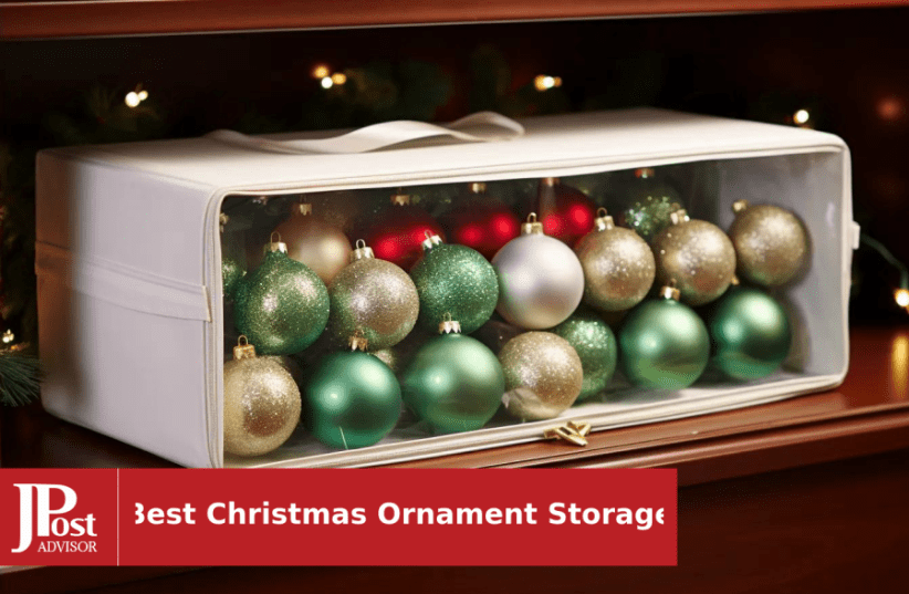 Holiday Ornament Box  Ornament box, Christmas ornament storage