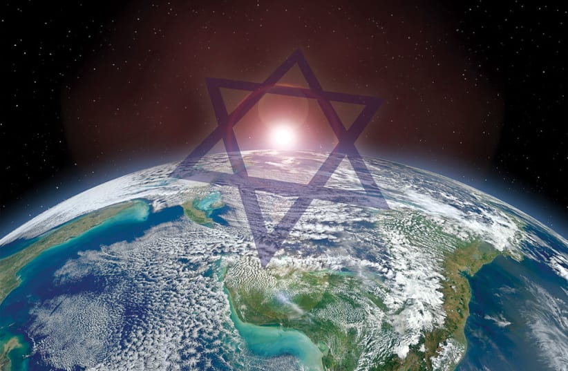  Can Jewish values help save the Earth from climate change? (Illustrative, composite image) (photo credit: Belltobias Apc/Pixabay, DAVID YAPHE)