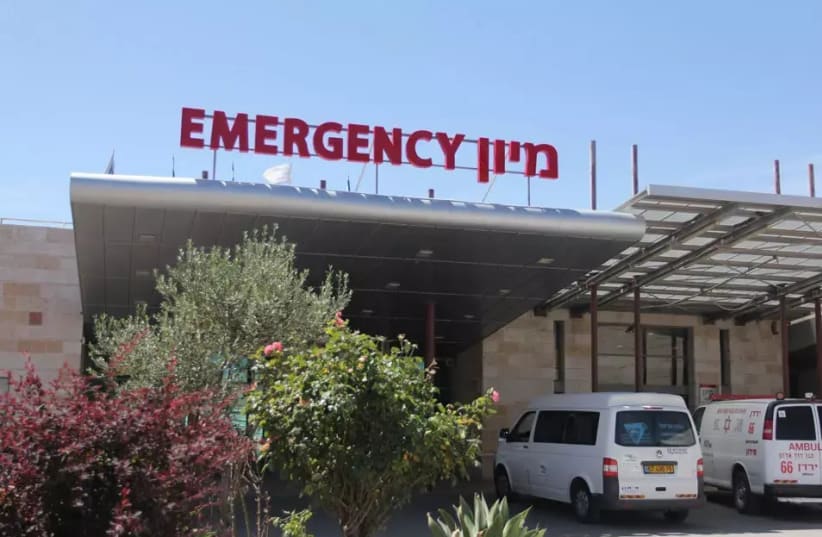 Ziv Hospital in Safed, to which the victims of the fatal accident in Ayelet HaShahar were taken (photo credit: Adrian Herbshtein)
