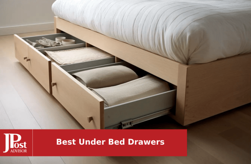 Supowin Underbed Storage Containers 3 Pack, Large Under Bed