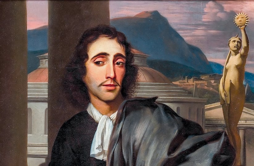  PROBABLE PORTRAIT of Spinoza by Barend Graat, 1666 (photo credit: PUBLIC DOMAIN)