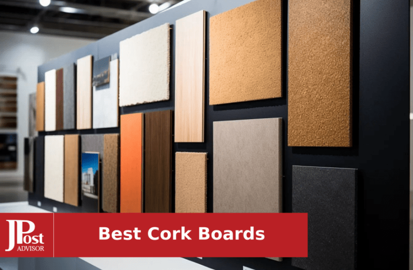 Cork Board Tiles, 12 X 12 X 1/4,Corkboard, Bulletin Board, Mini Wall,  Strong Self Adhesive Backing,4 Pack