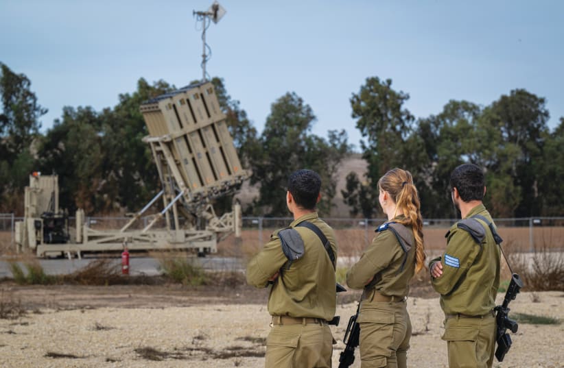  ‘EVERY INTERCEPTION done is due to our day to day work.’ (From L): Sgt. E; Lt. M; Cpl. Maayan Hatooka. (photo credit: IDF Spokesperson’s Office)