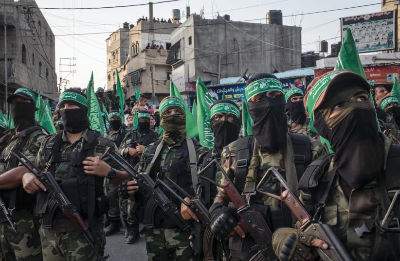  Hamas in Gaza (photo credit: Chris McGrath/Getty Images)