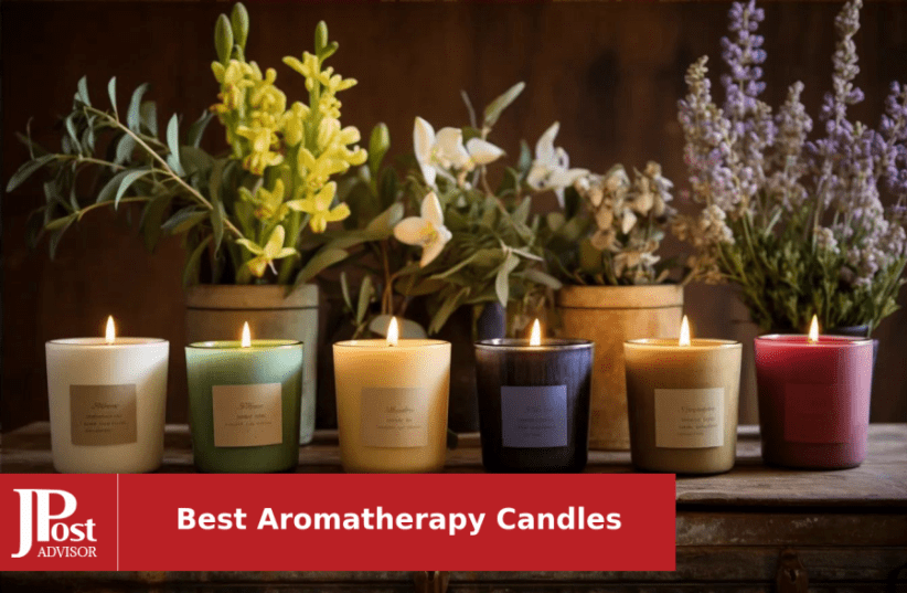 YFYTRE 6 Pack Candles for Home Scented Aromatherapy Candle Gift Set for  Women Soy Wax Long Lasting Amber Jar Candles Gift for Birthday Mother's  Valentine's Day Present 