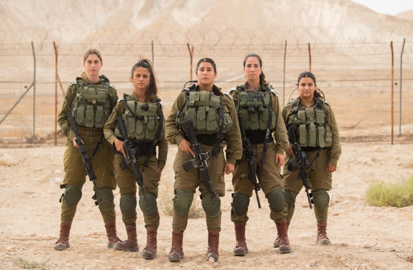 There is a high demand for combat roles among women in the November-December 2023 draft (photo credit: IDF SPOKESPERSON'S UNIT)
