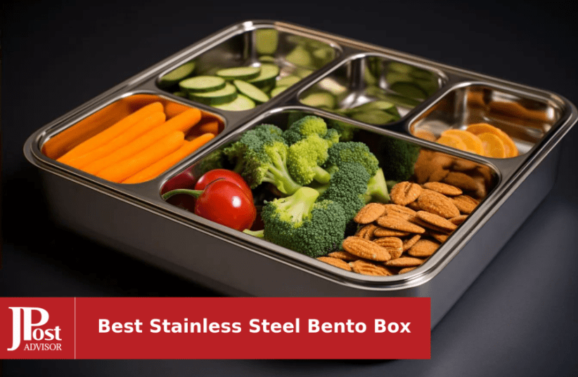 JUBOSYCZ Stainless Steel Bento Box for Adults&Kids,Japanese Leakproof Lunch  Box Divided Food Meal St…See more JUBOSYCZ Stainless Steel Bento Box for