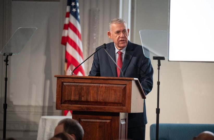  Boaz Levi, CEO and president of Israel Aerospace Industries, at the the America-Israel Friendship League's annual dinner. (photo credit: ISRAEL AEROSPACE INDUSTRIES)