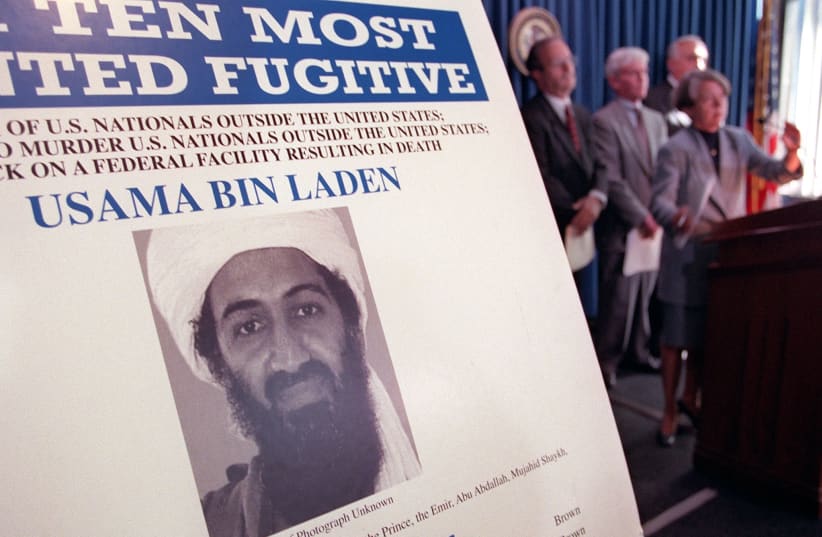  ARCH-TERRORIST Osama bin Laden: Bizarrely popular on TikTok. (photo credit: Doug Kanter/AFP via Getty Images)