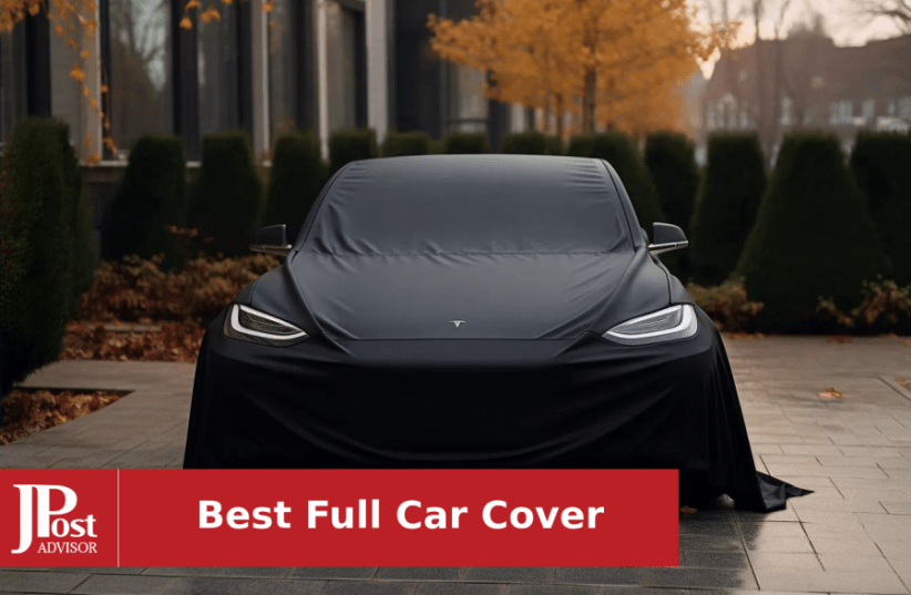 Universal Black 7 Sizes Car Cover Outdoor Weather Waterproof