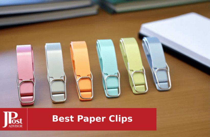 Basics No. 1 Paper Clips, Nonskid, 100 per Box, 10-Pack