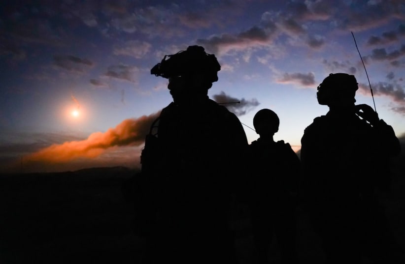 IDF soldiers on the ground in Gaza, December 12, 2023 (photo credit: IDF SPOKESPERSON'S UNIT)