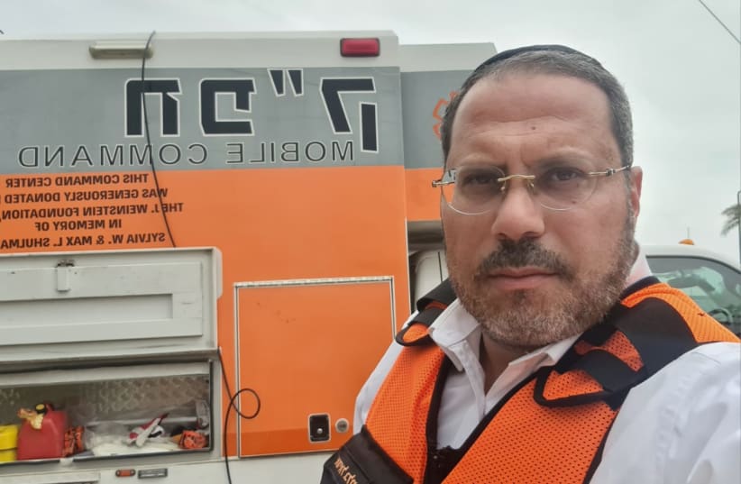  Uriel Bulmas, United Hatzalah volunteer (photo credit: Courtesy)