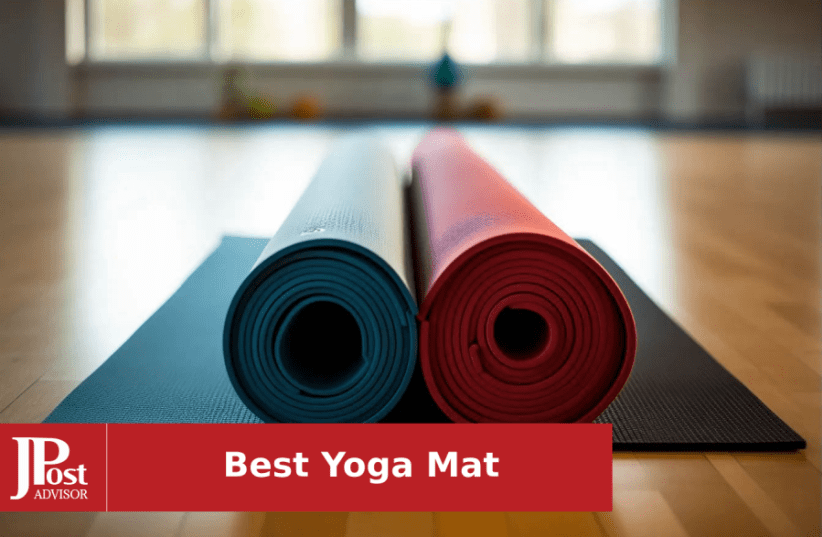 Retrospec Solana Yoga Mat 1 Thick wNylon Strap for Men & Women - Non Slip Exercise Mat for Home Yoga, Pilates, Stretching, Floor