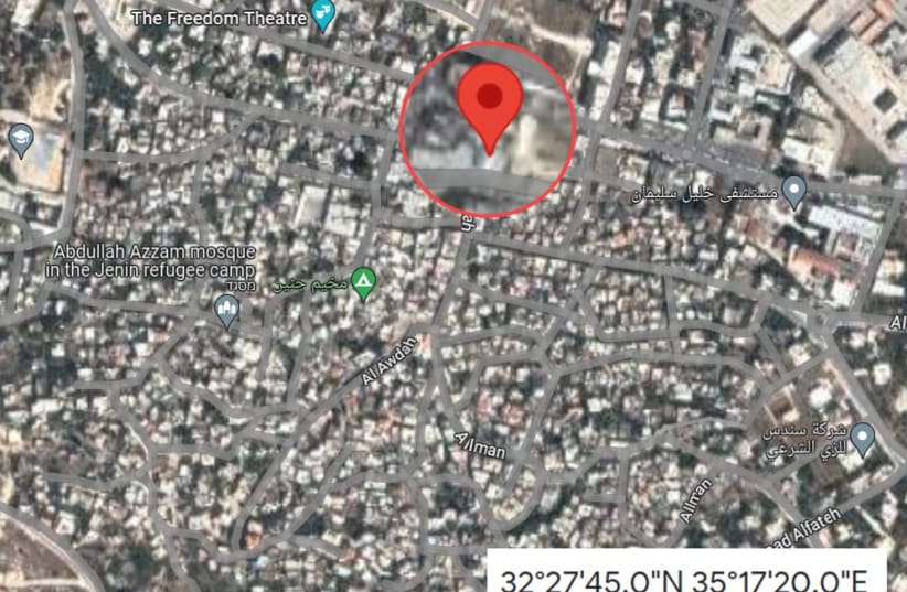  The location of the mosque in Jenin (photo credit: COURTESY HAKOL HAYEHUDI)
