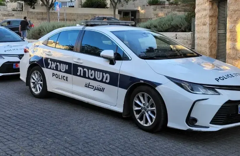 A police car (photo credit: SHLOMI GABAI)