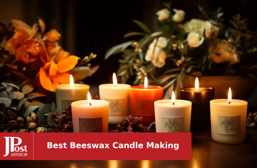 American Beeswax Sheets for Candle Making - Organic Beeswax Candle Making  Kit for Adults - Natural Beeswax DIY Candle Making Kit - Beeswax Organic  Candle Maker Kit - Full Candle Making Kit