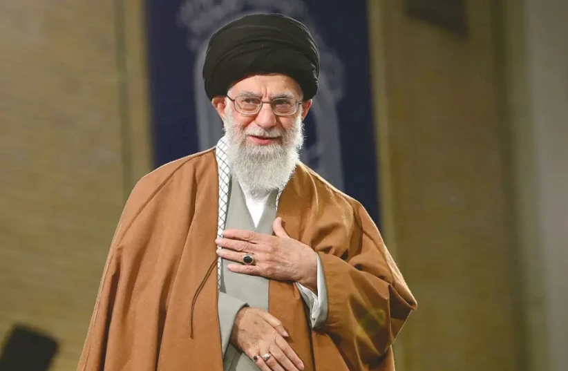 Ali Khamenei (photo credit: AFP PHOTO)