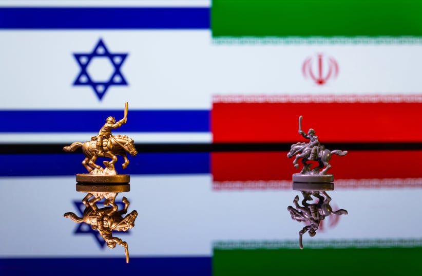  A war between Israel and Iran (illustrative) (photo credit: INGIMAGE)