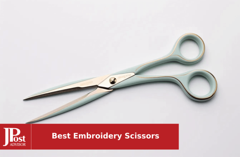 Machine Scissors Double Bend Style Embroidery Scissor Curved Blade