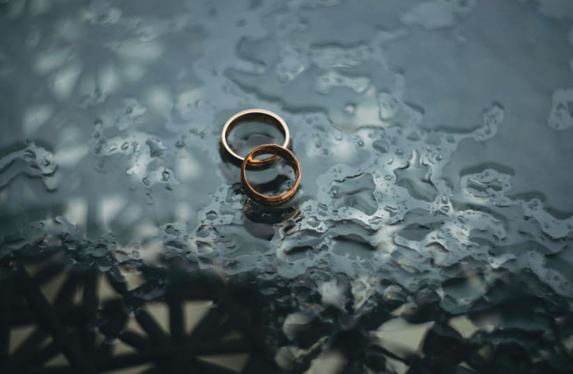  Wedding rings (Illustrative) (photo credit: Zoriana Stakhniv/Unsplash)