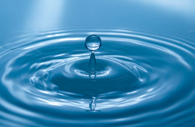  A drop of water (Illustrative) (photo credit: Zhang Kaiyv/Unsplash)