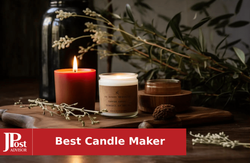 DIY Candle Making Kit With Wax Melter Electronic Hot Plate, Candle