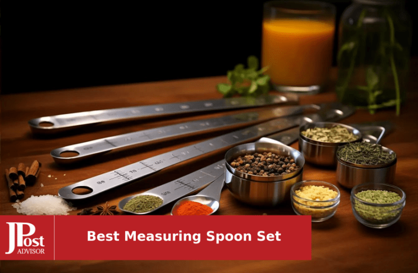  U-Taste 18/8 Stainless Steel 9-Piece Measuring Spoon Set - 1/16  to 1 tbsp for Dry and Liquid Ingredients: Home & Kitchen