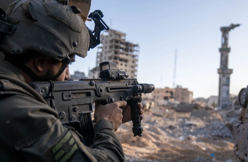  IDF raids Hamas intelligence chief's base in Khan Yunis on December 30, 2023. (photo credit: IDF SPOKESPERSON'S UNIT)
