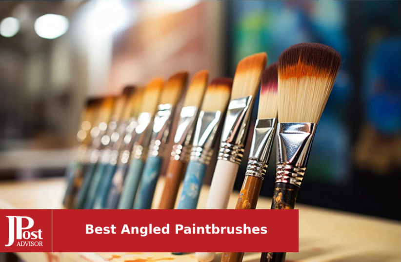 Art Brushes For Acrylic Painting Nylon Bristle Painting Brush Set 6 pcs for  Acrylic Watercolor Gouache Ink Rock Craft