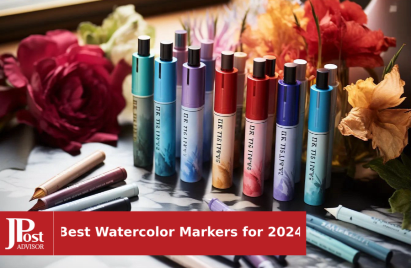 24 Colors Watercolor Marker Pens Water Coloring Flexible Tip Water Pen Art Markers  for Adult Coloring Books - China Marker Pens, Art Marker Pens