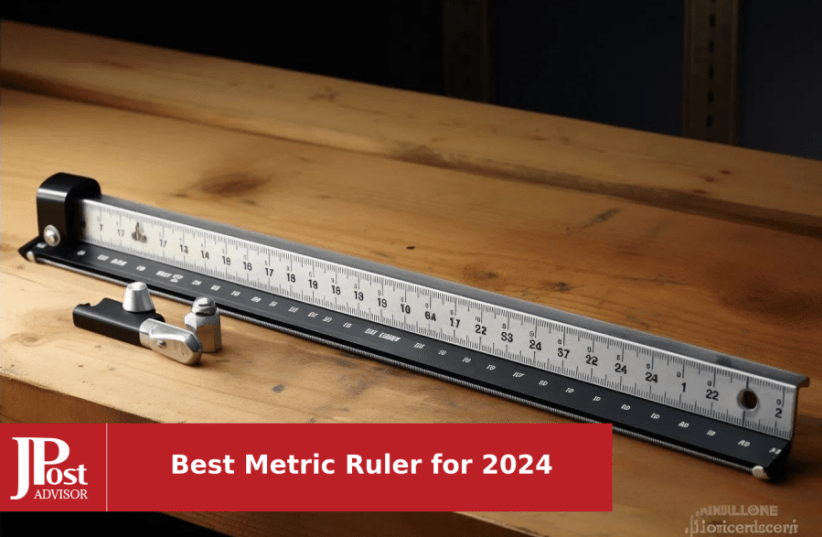 Pocket Ruler 6 Inch and 12 Inch Metal Rulers with Inch and Metric