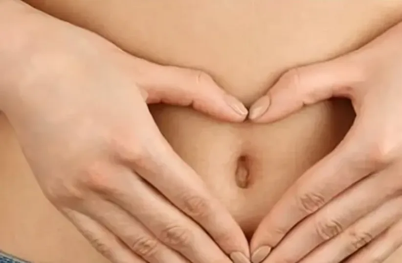  belly button (photo credit: INGIMAGE)