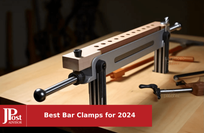HORUSDY 8-Pack Bar Clamps for Woodworking, 12 and 6 Bar Clamps