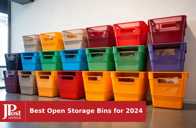 10 Most Popular Open Storage Bins for 2024 - The Jerusalem Post