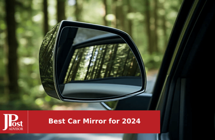 Rear View Mirror,LECAMEBOR Universal Thickened Anti-glare HD Car Interior  Rear View Mirror-(With Adjustable Suction Cup)