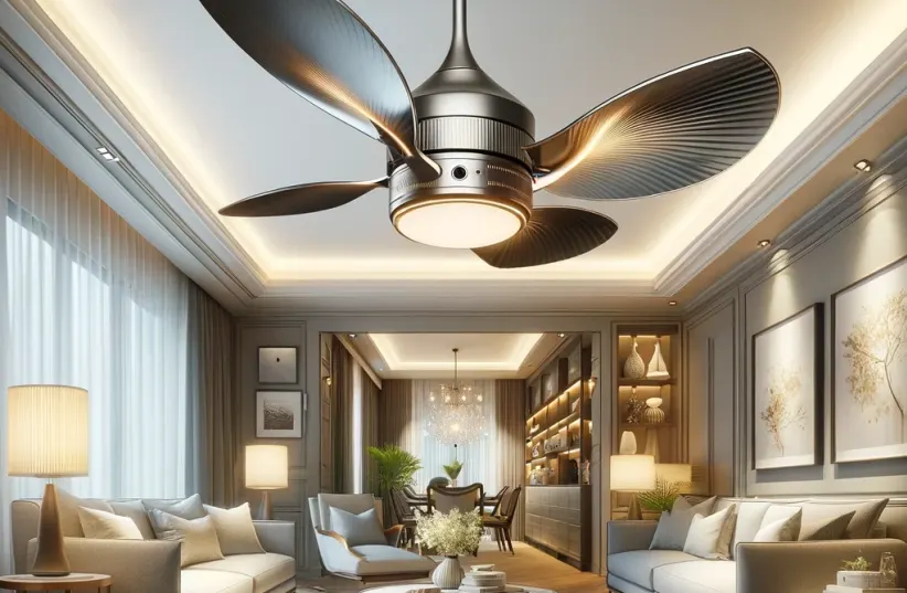 Unique Ceiling Fans For Living Room | Shelly Lighting