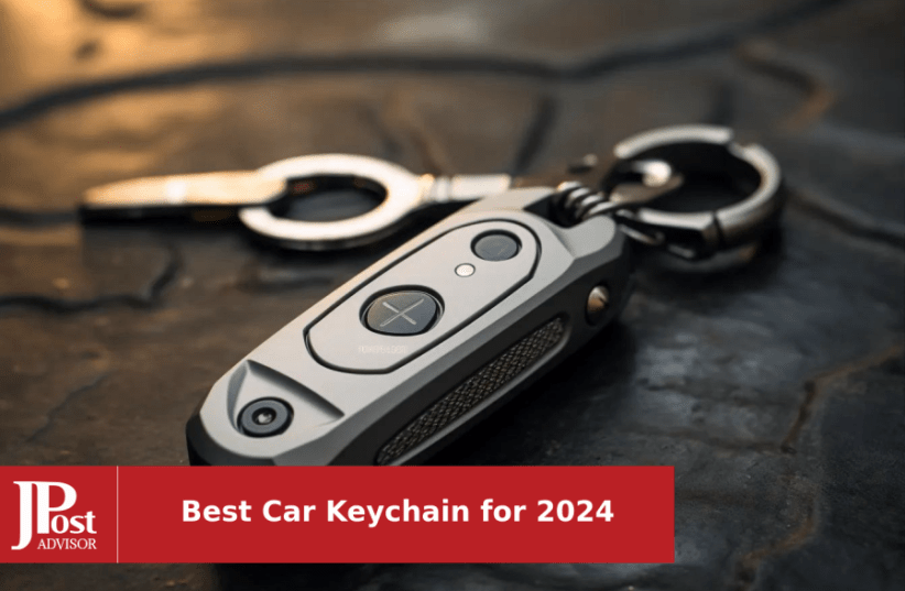 MECHCOS Metal Keychain Car Fob Key Chain Holder Clip with Detachable Valet  Key Ring & Anti-lost D-ring for Men and Women