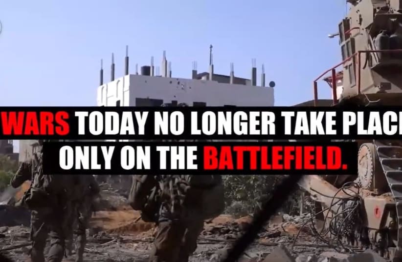  Screenshot of GITAM-BBDO video on the Israel-Hamas War (photo credit: screenshot)