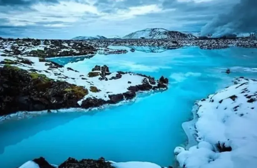  Iceland's famous Blue Lagoon (photo credit: Maariv Online)
