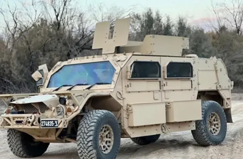  The newest IDF vehicle was unveiled - the Be'eri  (photo credit: IDF SPOKESPERSON UNIT)