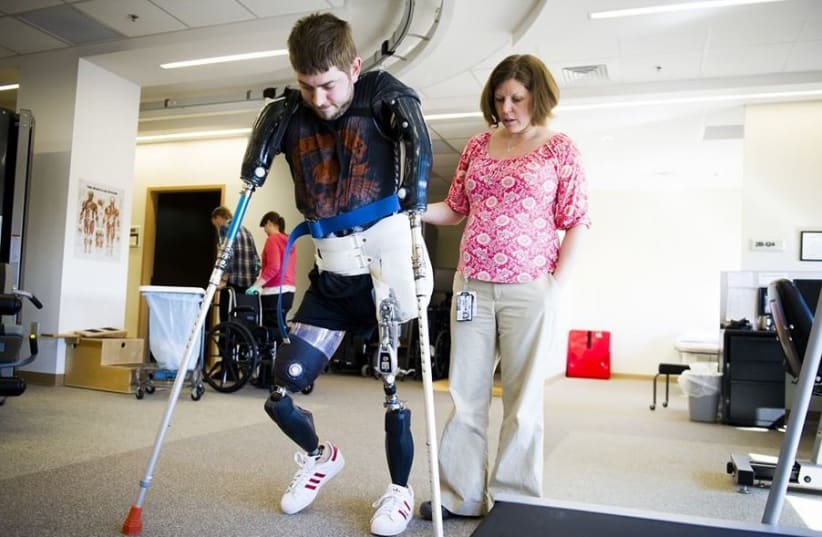  John Peck lost his limbs during an explosion on tour in Afghanistan with the US armed forces. (photo credit: Courtesy)