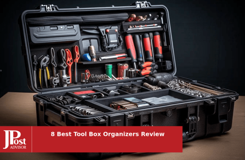 Multi-purpose 3-layer Toolbox, Tool Organizers Tool Boxes with